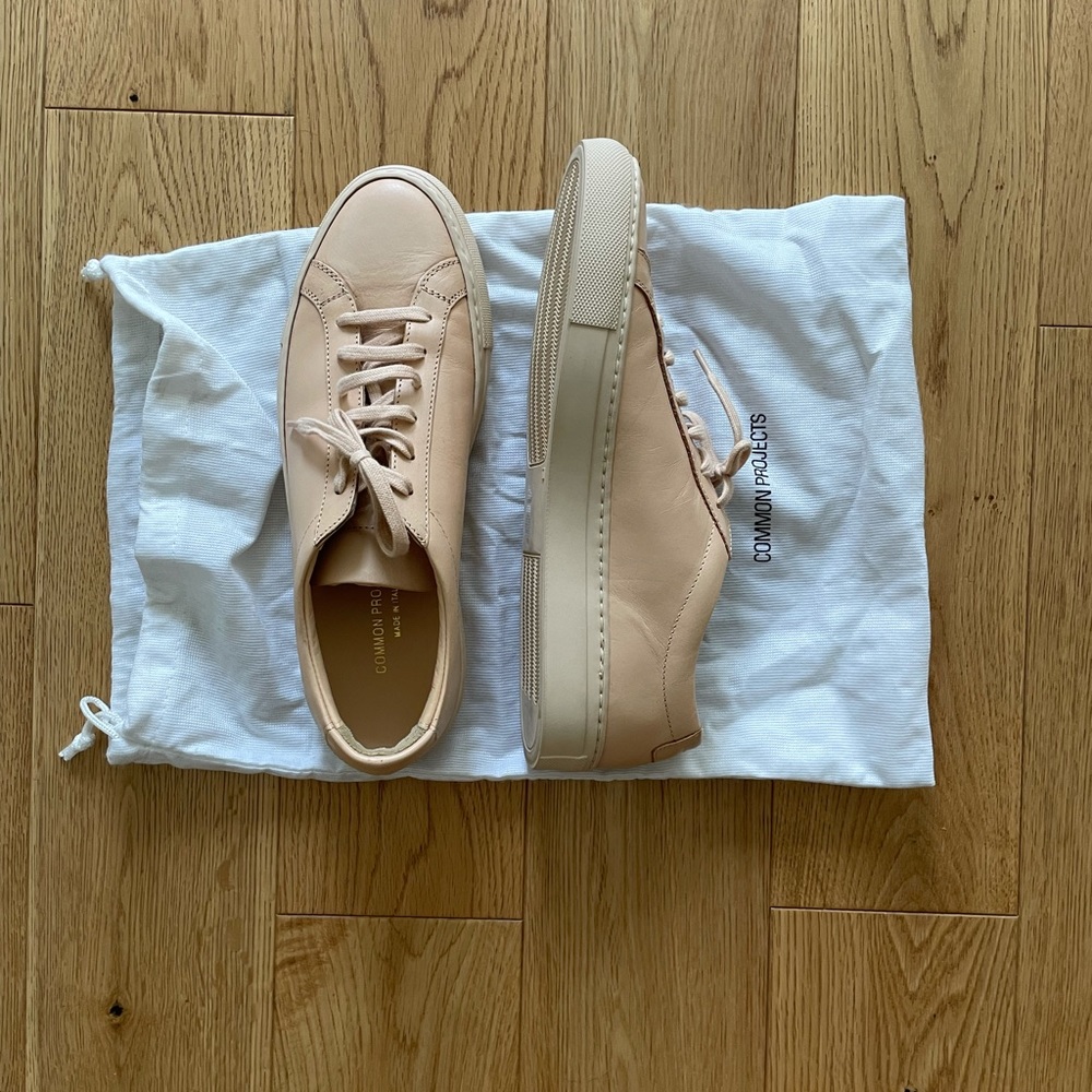 Common Projects Sneakers Size 40 In Sand - New! - image 2